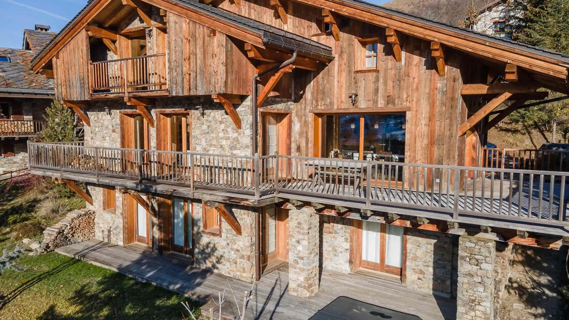 Chalet Familial Avec Jacuzzi Et Salle De Jeux - Fr-1-570-20 Saint-Martin-de-Belleville